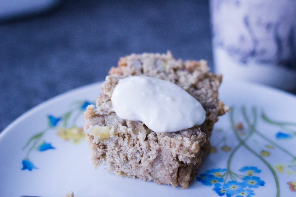 Banana bread with sour cream frosting plus a bonus fun cookie&nbsp;recipe!